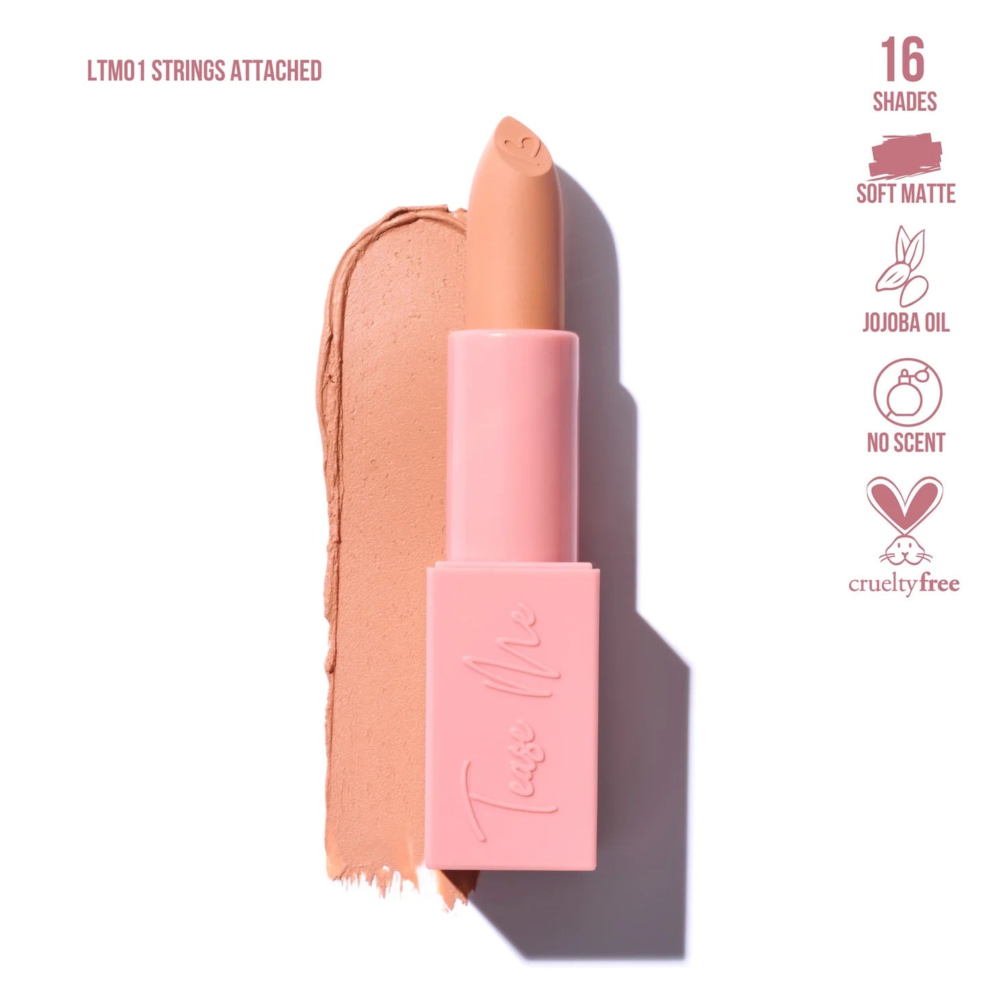 Labial mate, marca BEAUTY CREATIONS