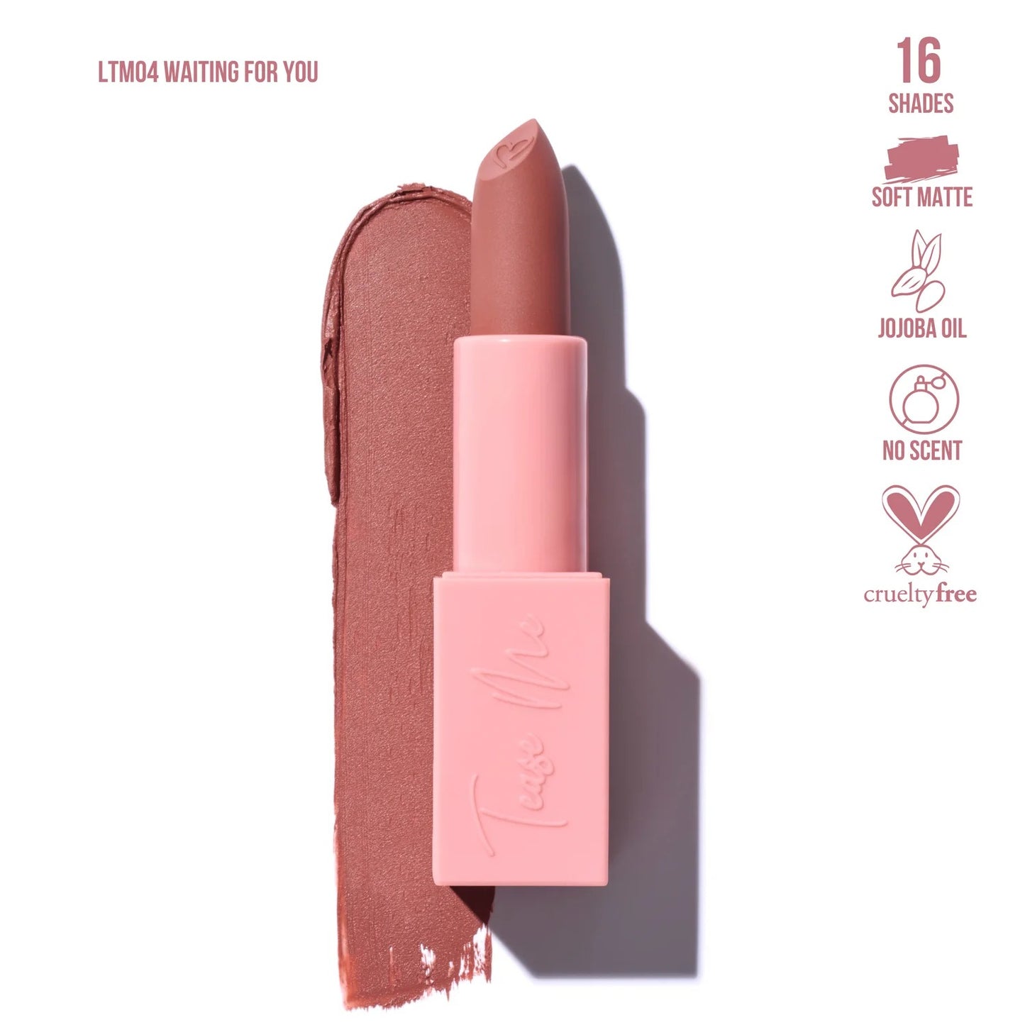 Labial mate, marca BEAUTY CREATIONS
