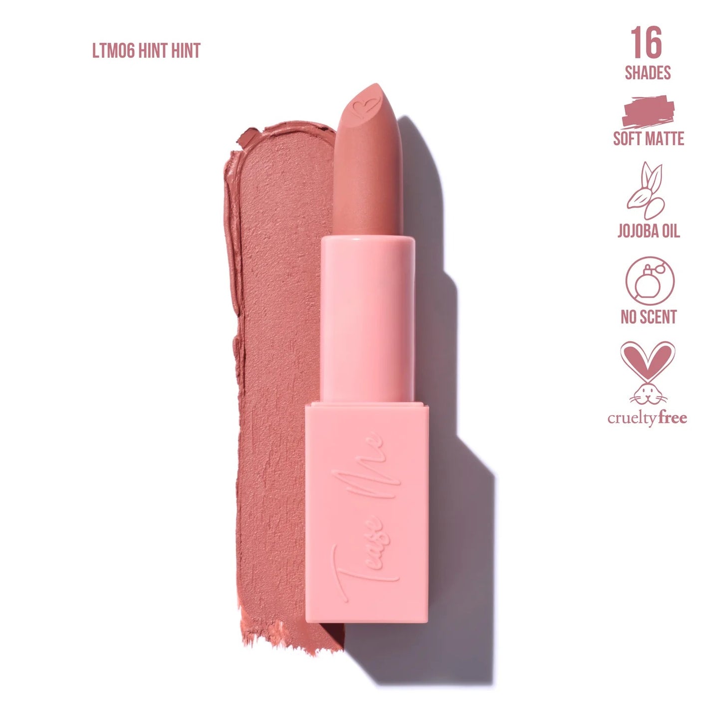 Labial mate, marca BEAUTY CREATIONS