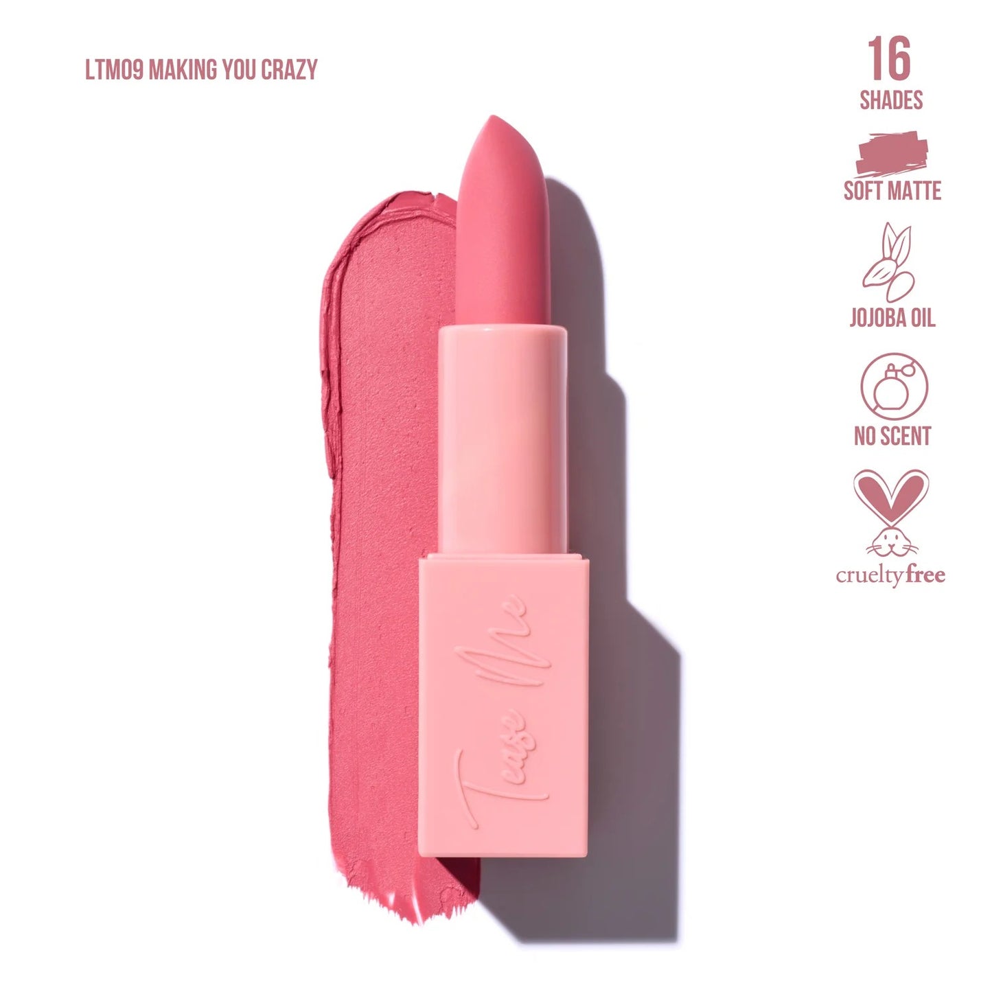 Labial mate, marca BEAUTY CREATIONS
