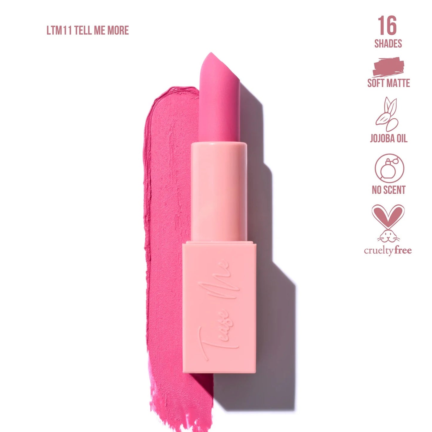 Labial mate, marca BEAUTY CREATIONS