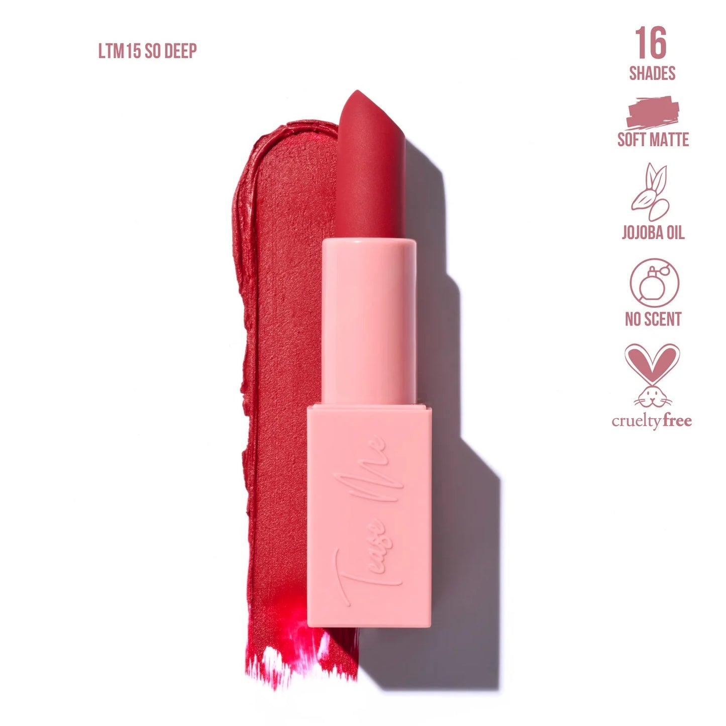 Labial mate, marca BEAUTY CREATIONS