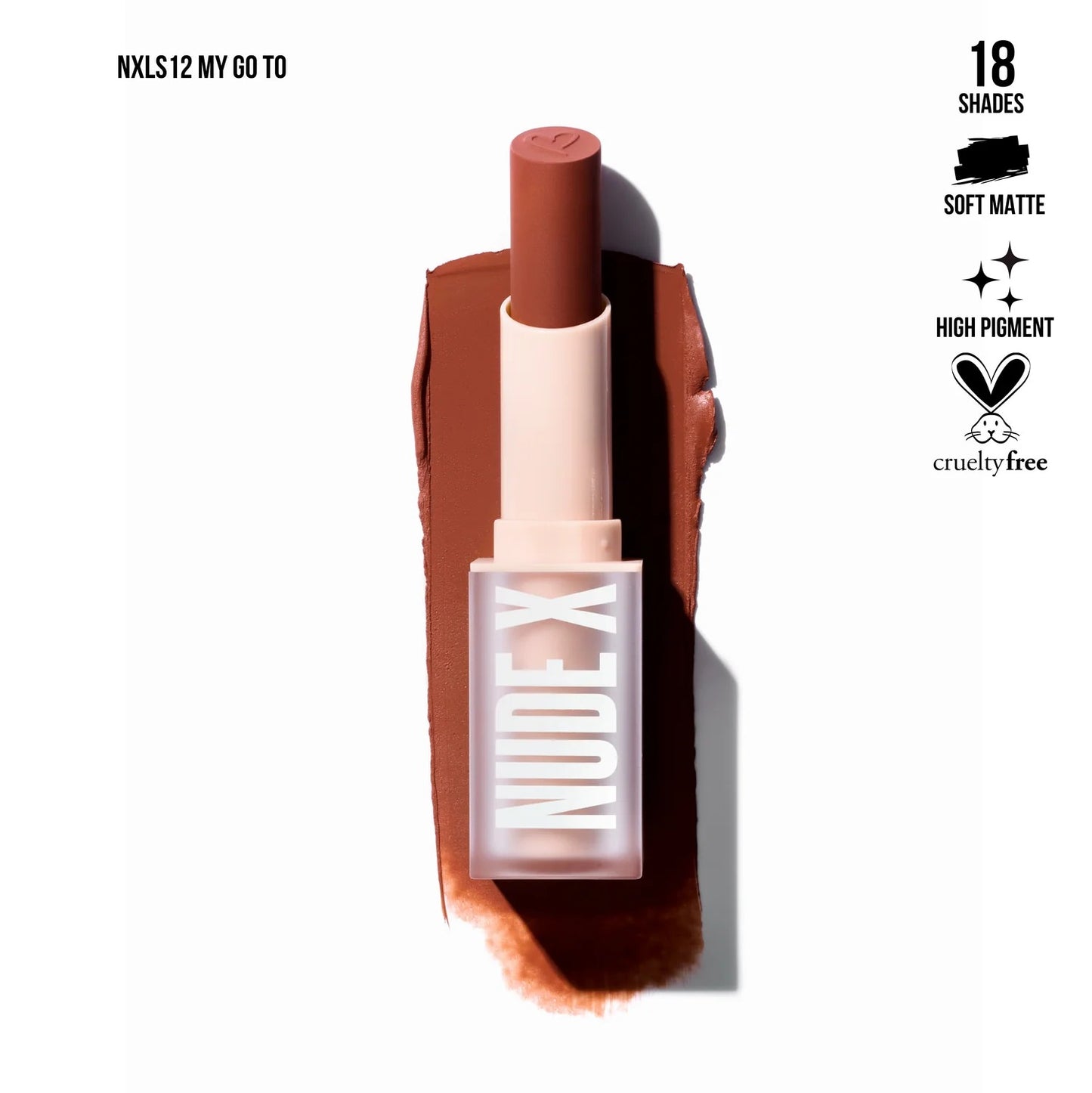 Labial humectante mate, marca BEAUTY CREATIONS