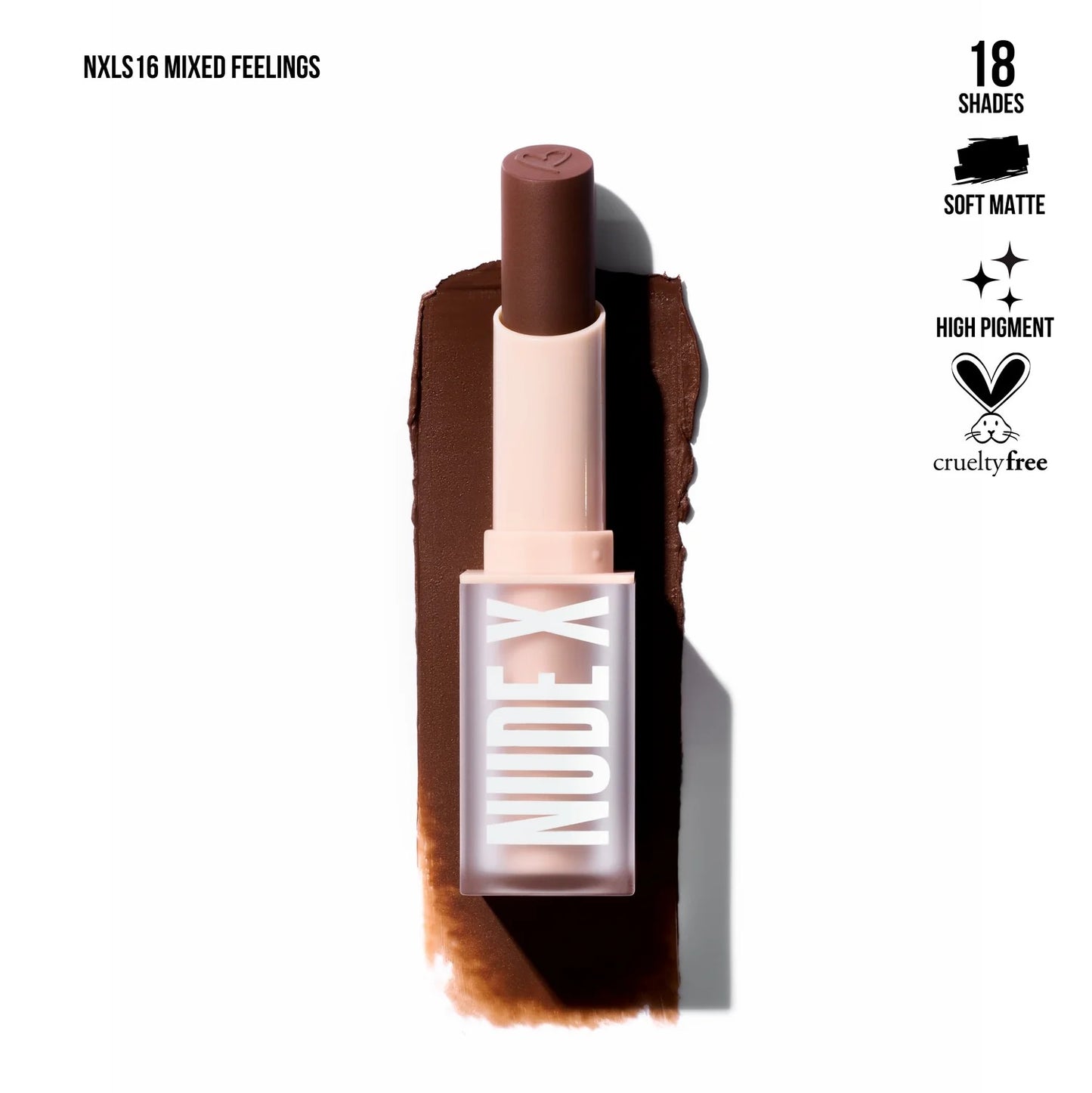 Labial humectante mate, marca BEAUTY CREATIONS