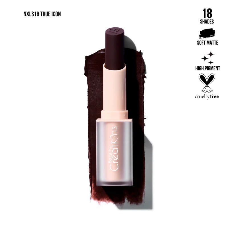 Labial humectante mate, marca BEAUTY CREATIONS