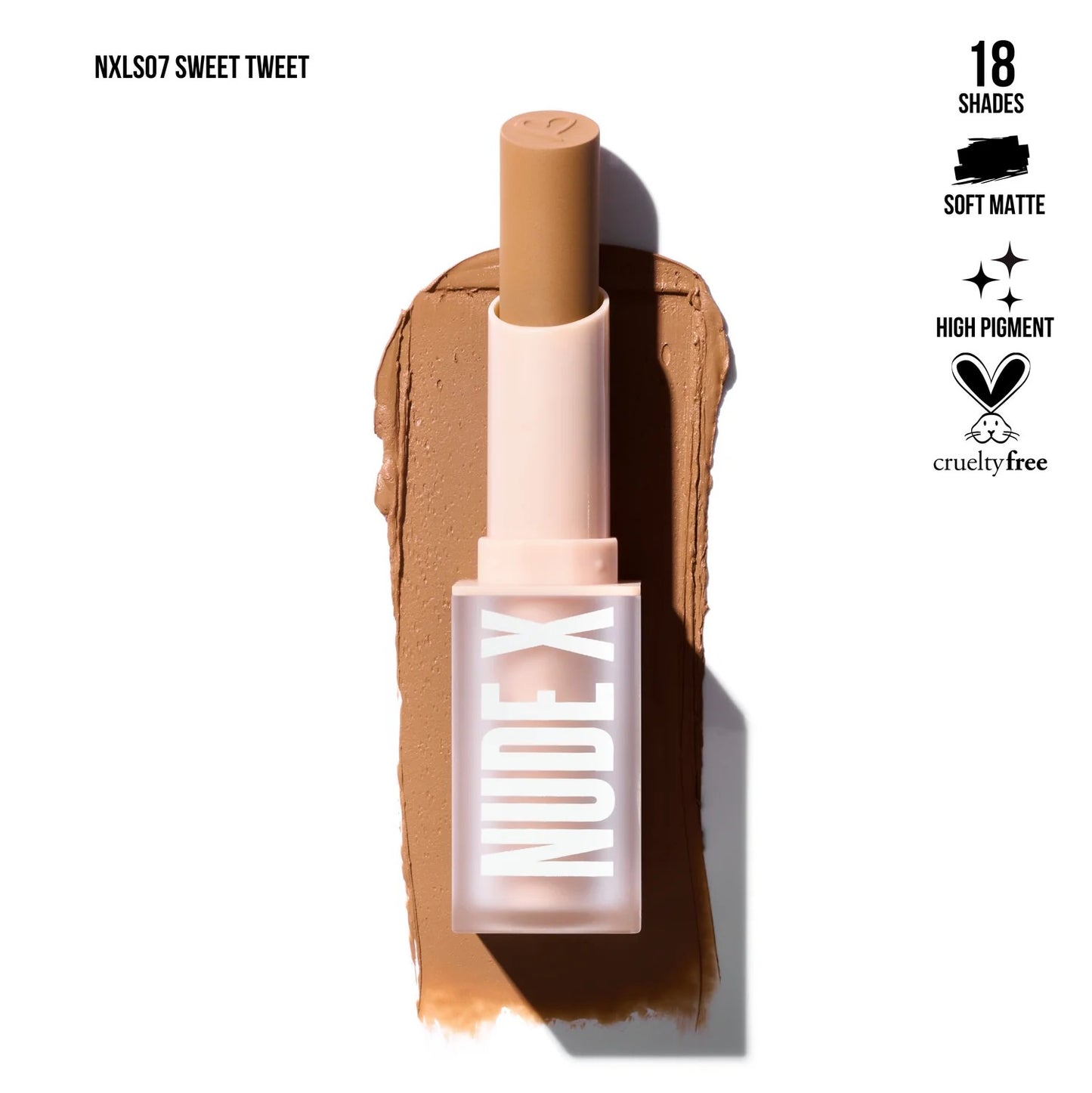 Labial humectante mate, marca BEAUTY CREATIONS
