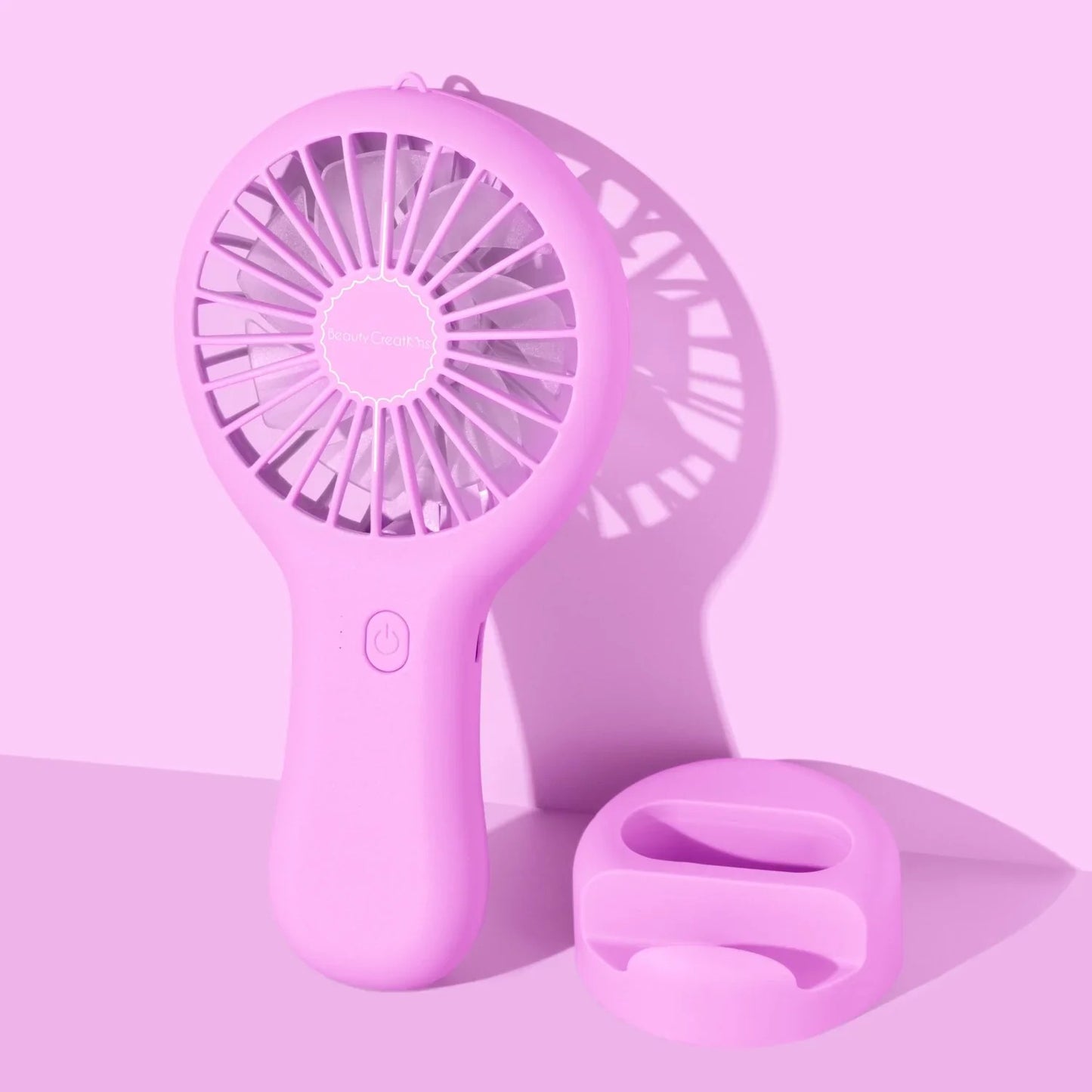 Ventilador para pestañas o rostro portatil, marca BEAUTY CREATIONS