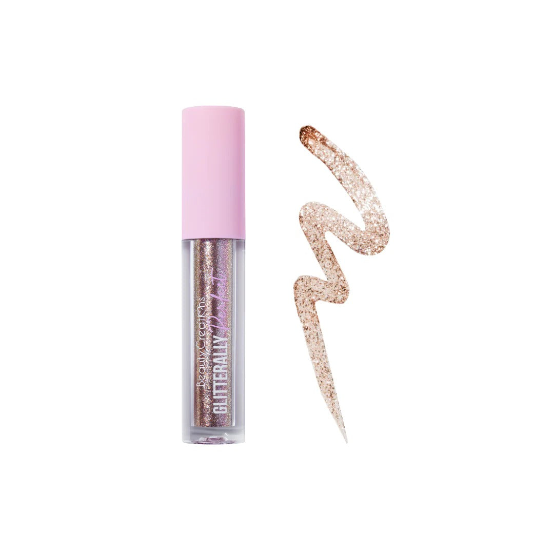 Delineador glitter, marca BEAUTY CREATIONS