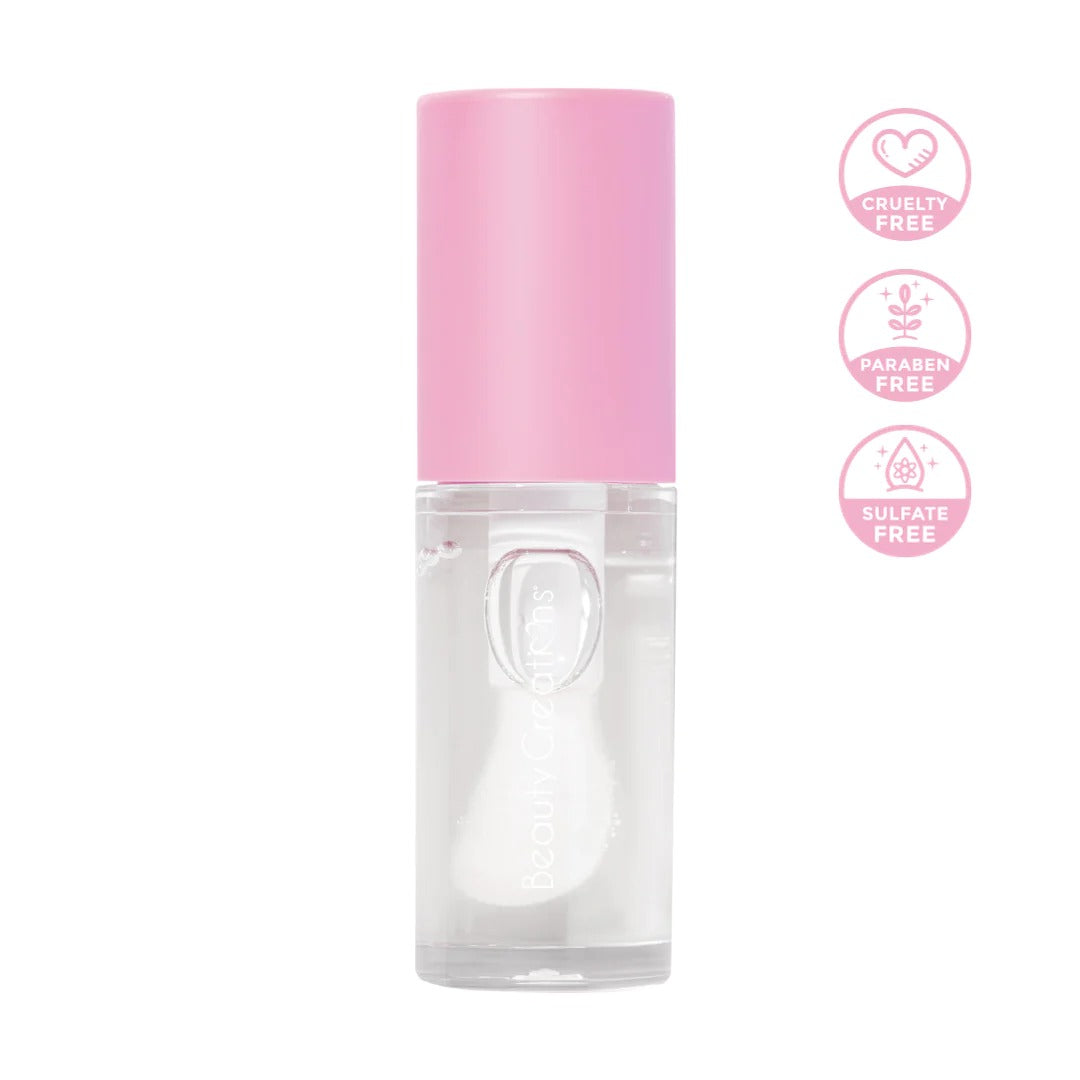 Brillo de labios (lip oil), marca BEAUTY CREATIONS