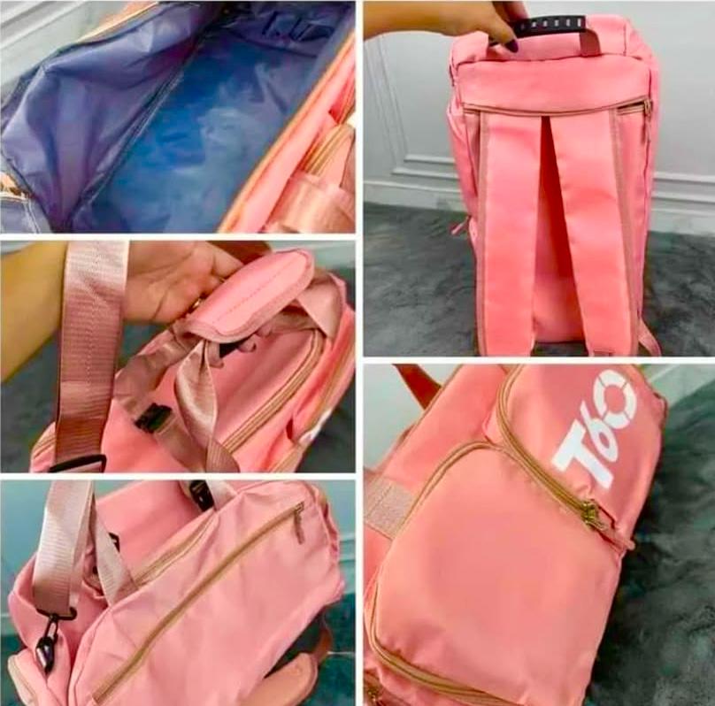 Maleta mochila de GYM, Multifuncional "T60" 🏋️♀️✨