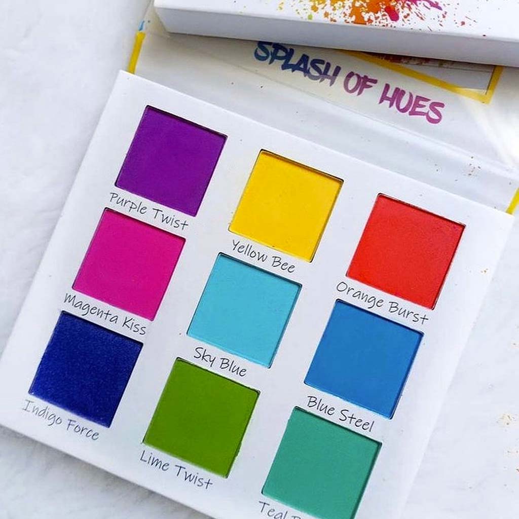 Paleta de sombras NEON, marca BEAUTY CREATIONS