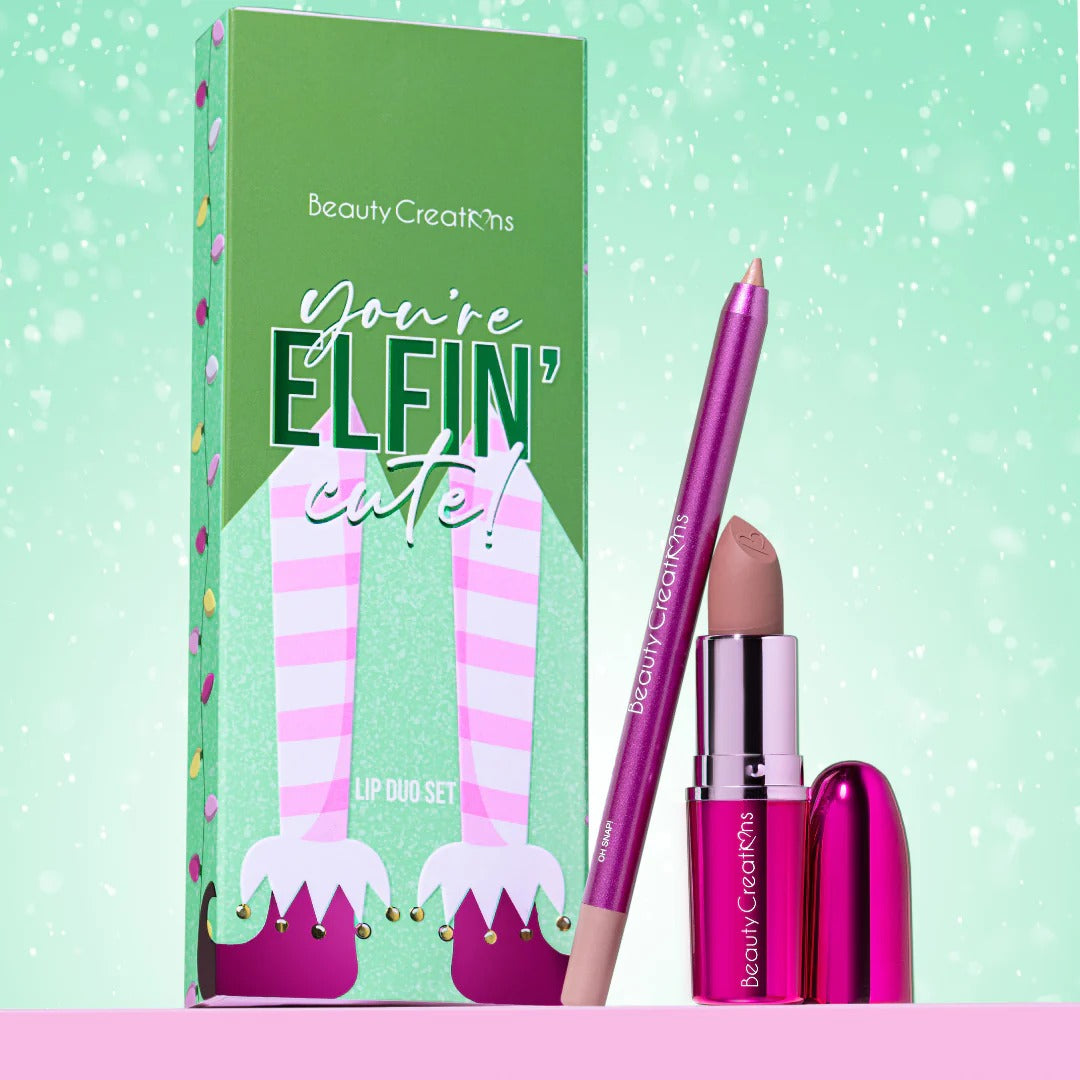 Labial en barra con delinador de labios, marca BEAUTY CREATIONS