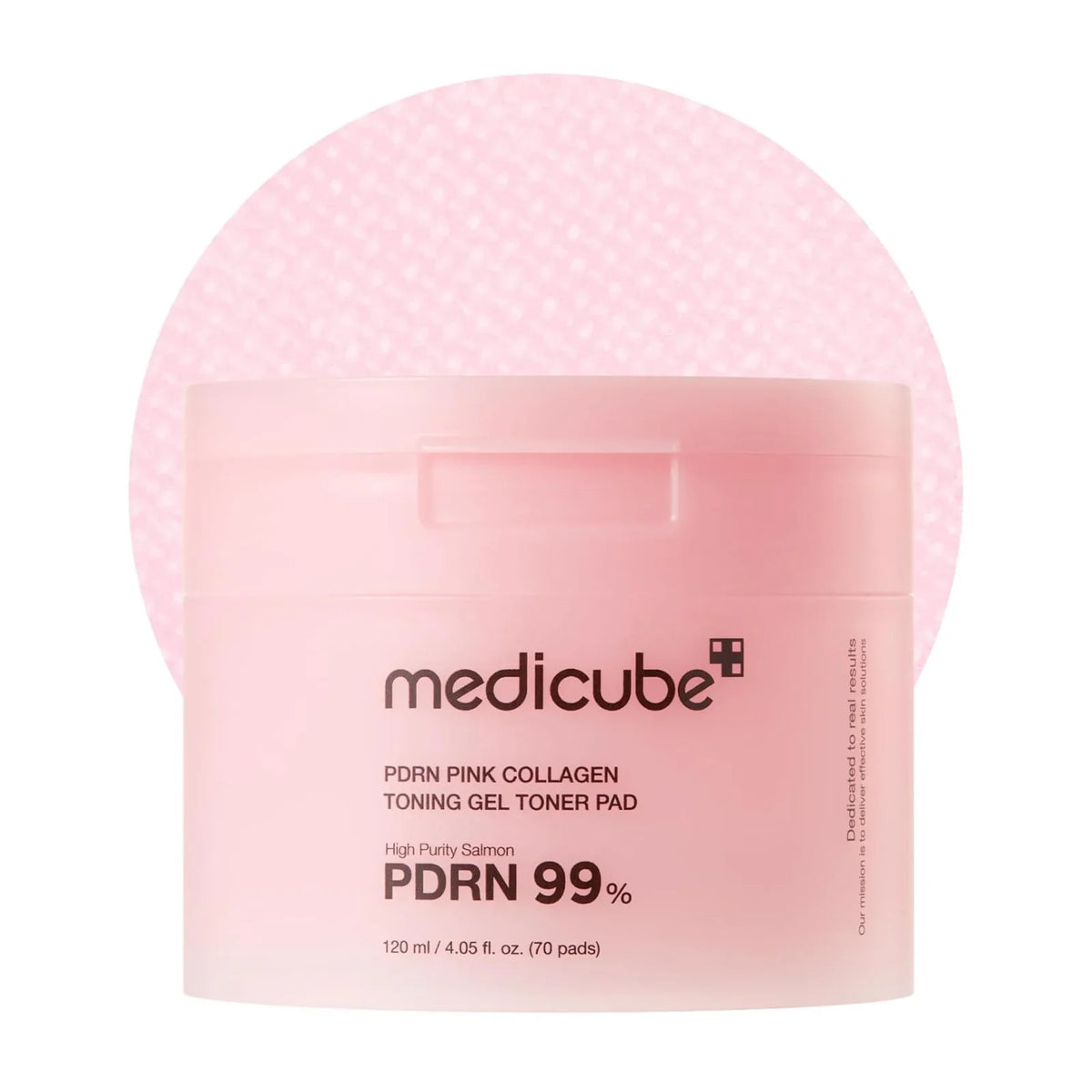 Pads faciales tonificantes PDRN Pink 70 unidades MEDICUBE