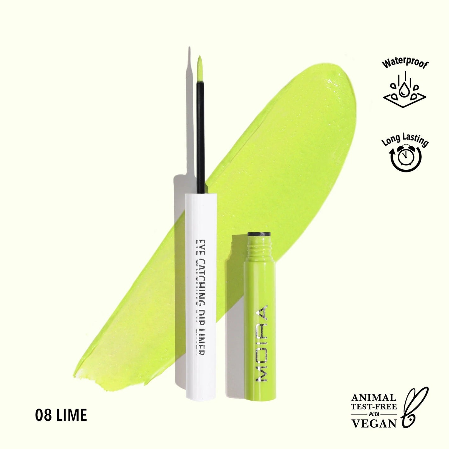 Delineador liquido, colección EYE CATCHING, marca MOIRA