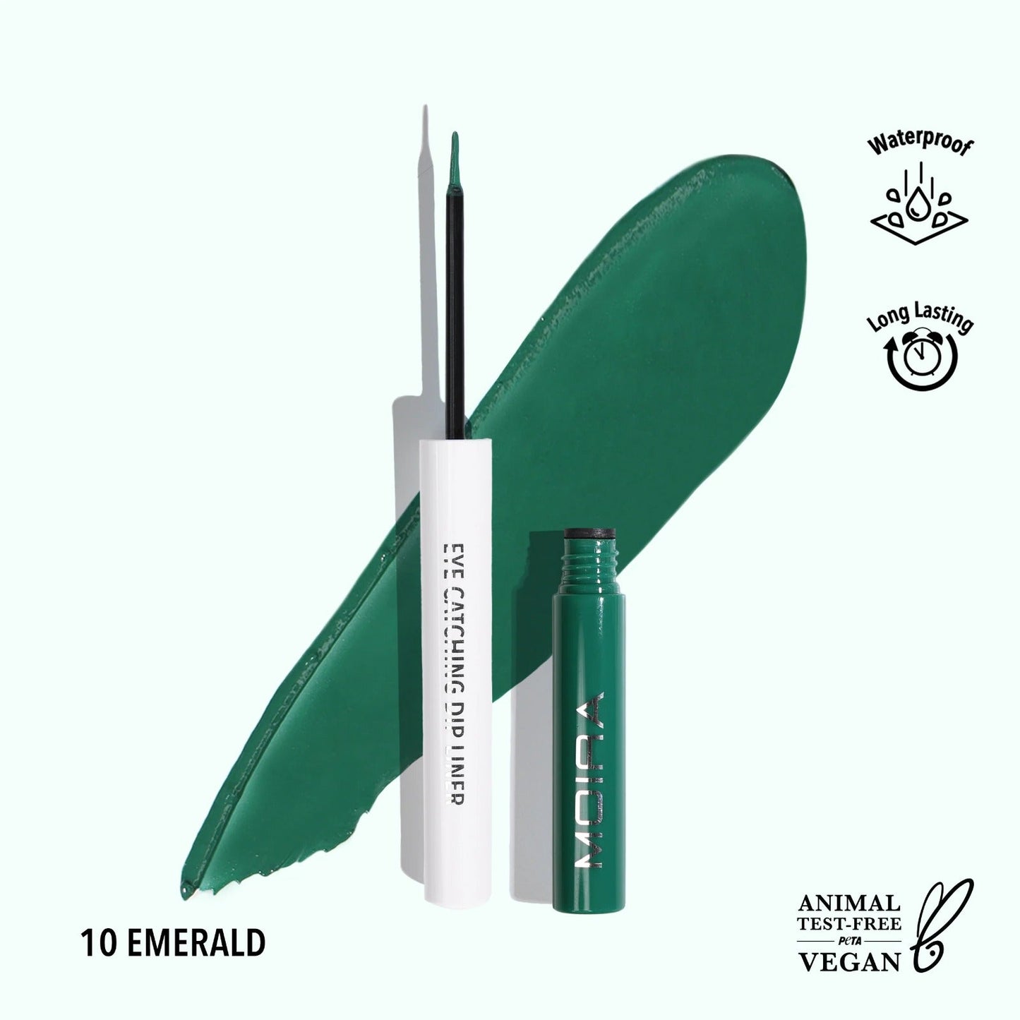 Delineador liquido, colección EYE CATCHING, marca MOIRA