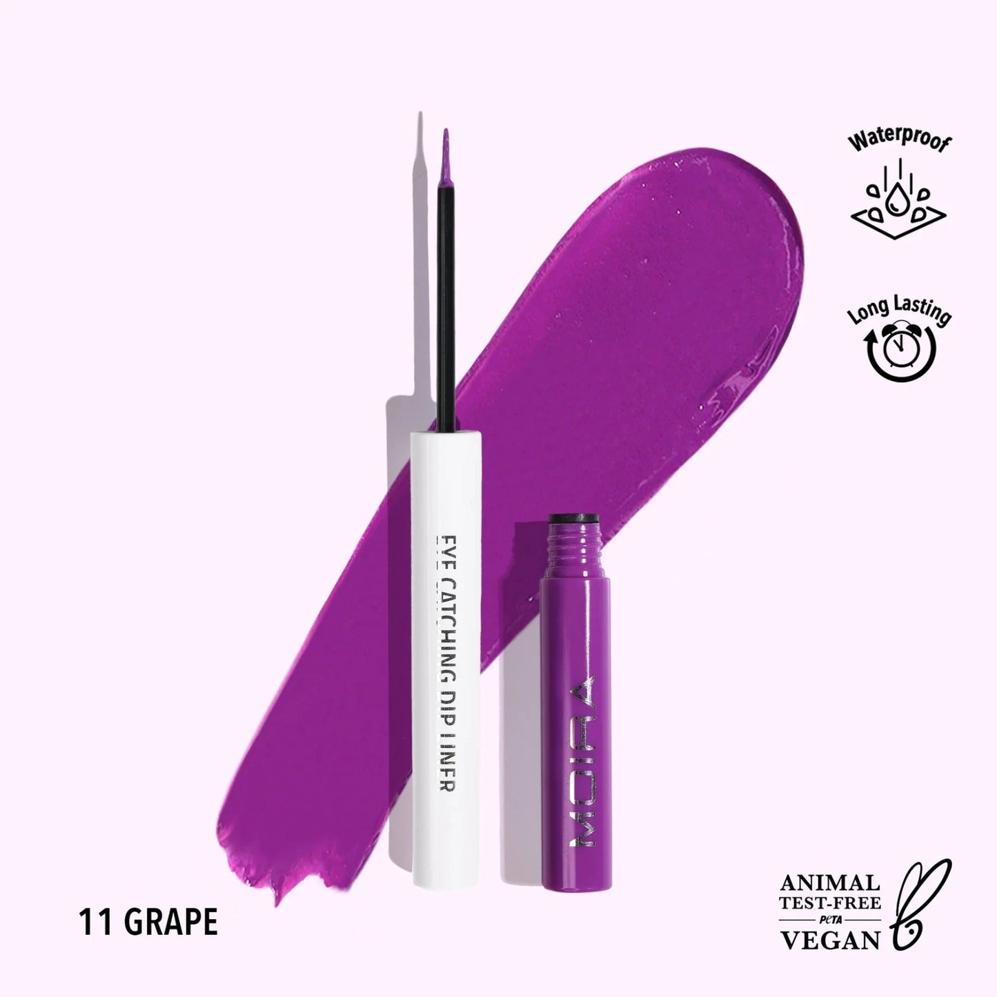 Delineador liquido, colección EYE CATCHING, marca MOIRA