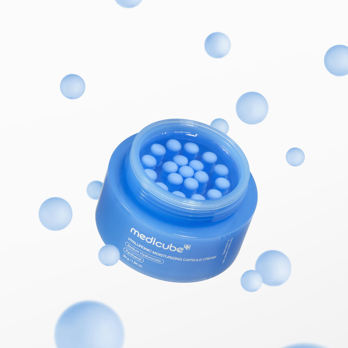 Crema facial hidratante con cápsulas de ácido hialurónico 55 g MEDICUBE