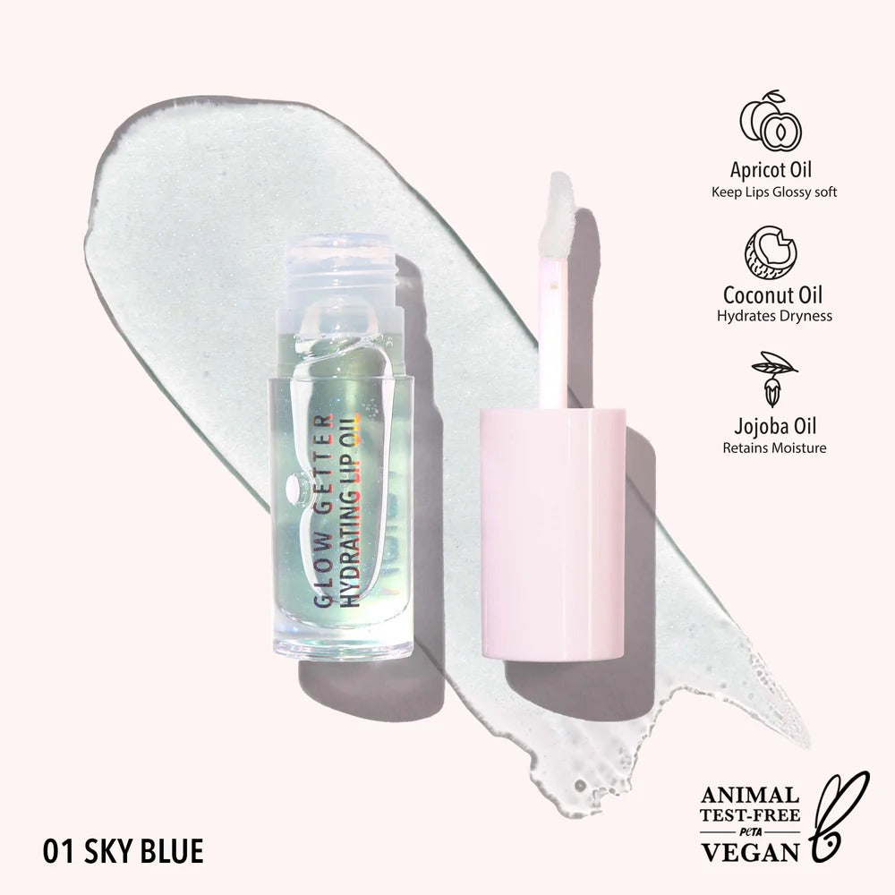 Brillo labial (Lip oil), colección GLOW GETTER, marca MOIRA.