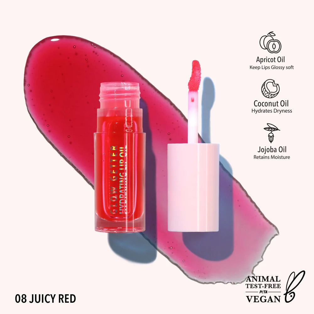 Brillo labial (Lip oil), colección GLOW GETTER, marca MOIRA.