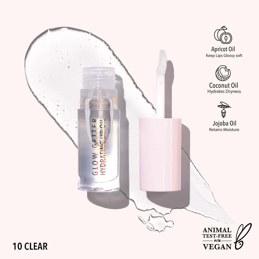 Brillo labial (Lip oil), colección GLOW GETTER, marca MOIRA.