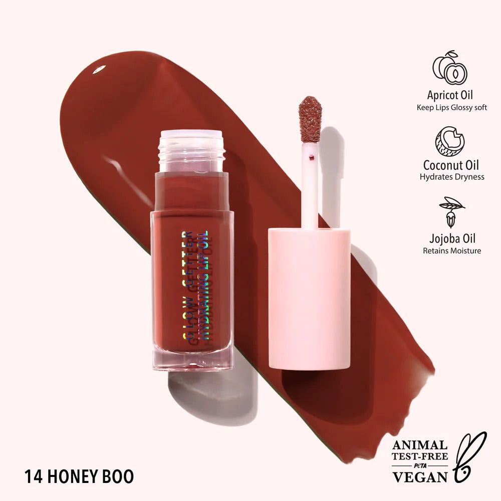 Brillo labial (Lip oil), colección GLOW GETTER, marca MOIRA.