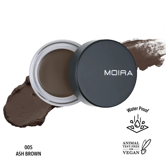 Gel pomada de cejas, marca MOIRA