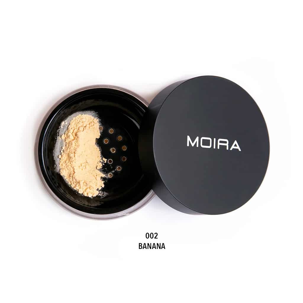 Polvo suelto para rostro, marca MOIRA