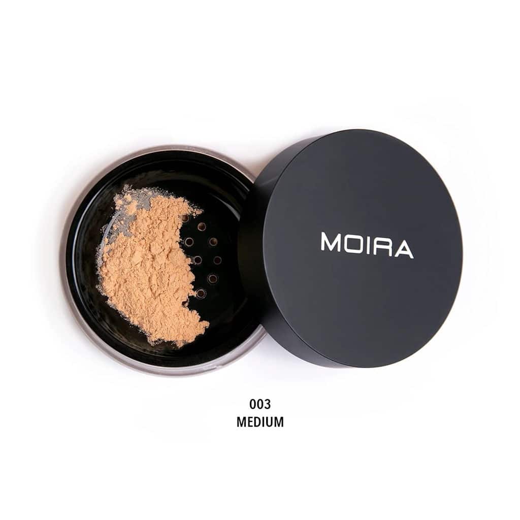 Polvo suelto para rostro, marca MOIRA