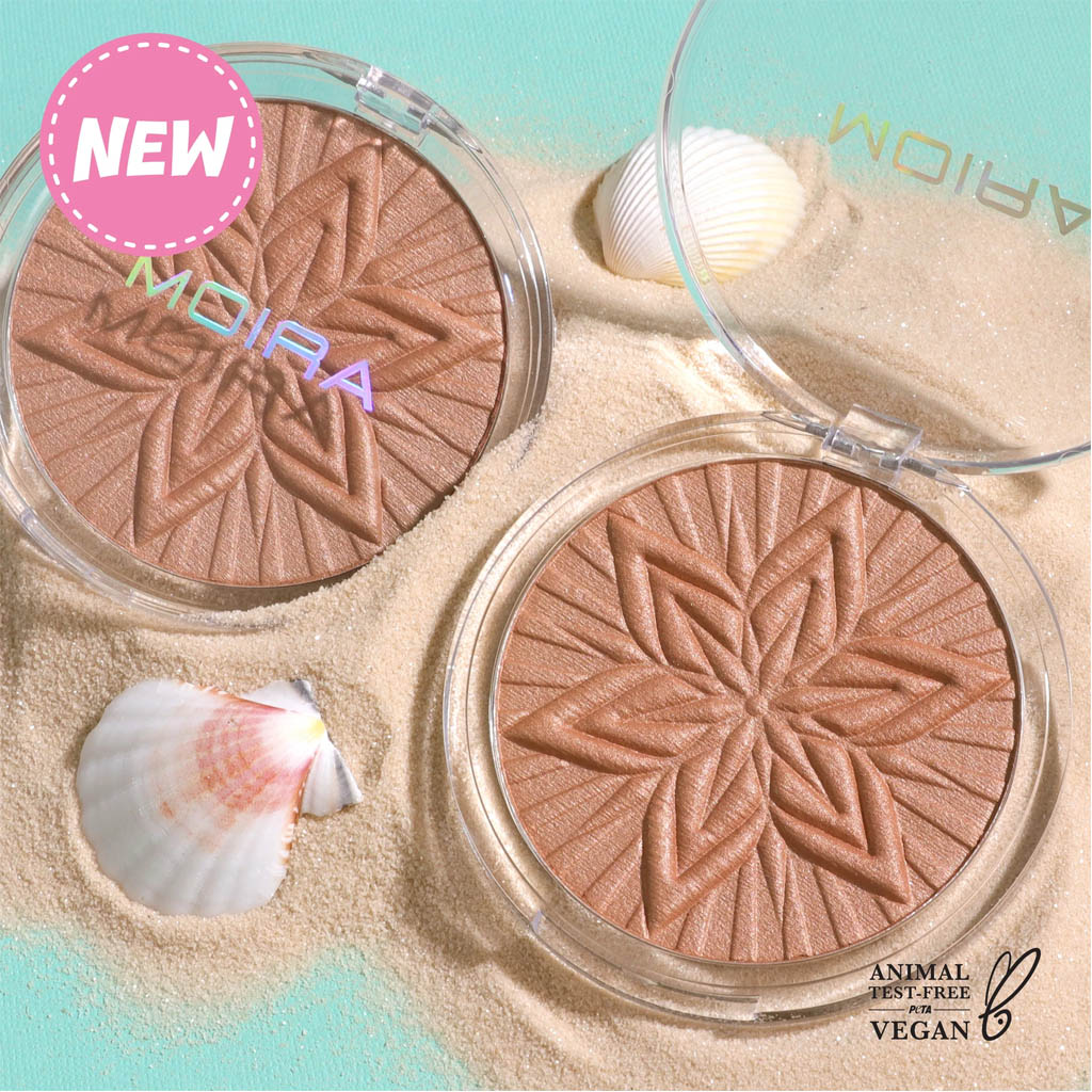 Bronceador brillante en polvo, marca MOIRA