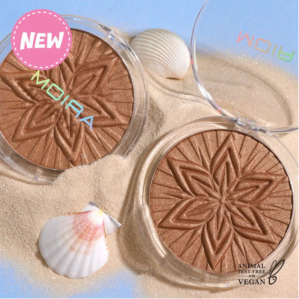 Bronceador brillante en polvo, marca MOIRA