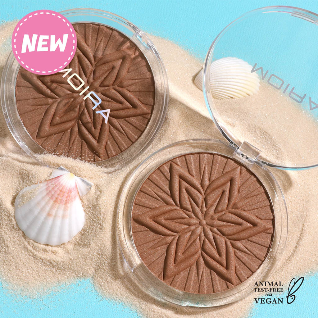 Bronceador brillante en polvo, marca MOIRA