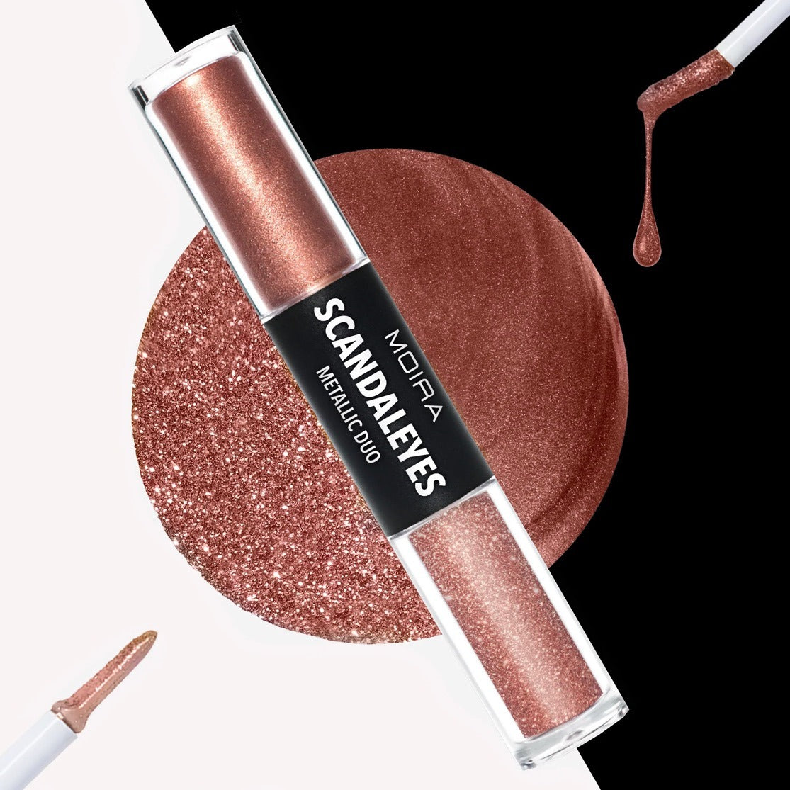 Sombra liquida DUO, colección metálica, marca MOIRA