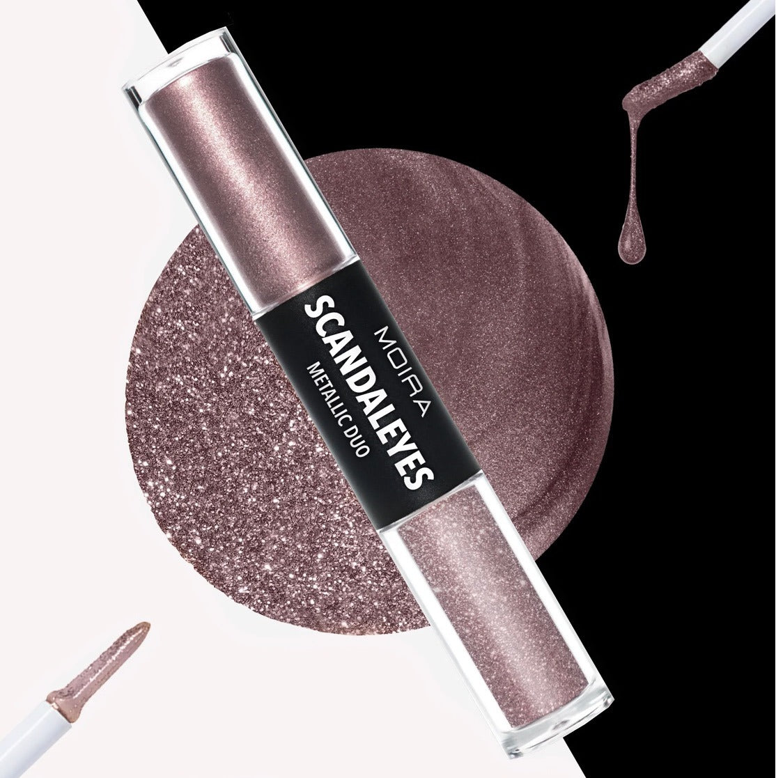 Sombra liquida DUO, colección metálica, marca MOIRA