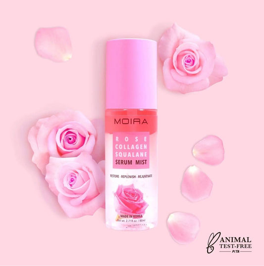 Serum de colageno y escualano, rose, marca MOIRA