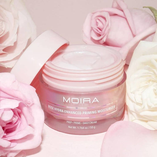 Crema hidratante con efecto primer, marca MOIRA