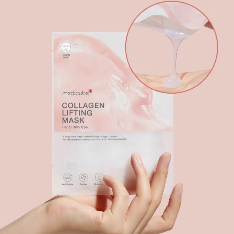 Mascarilla facial reafirmante con colágeno 27 g MEDICUBE