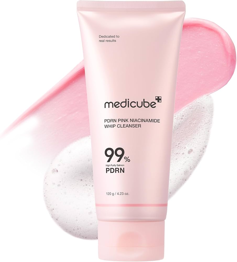 Limpiador facial en espuma PDRN Pink con niacinamida 120 g MEDICUBE