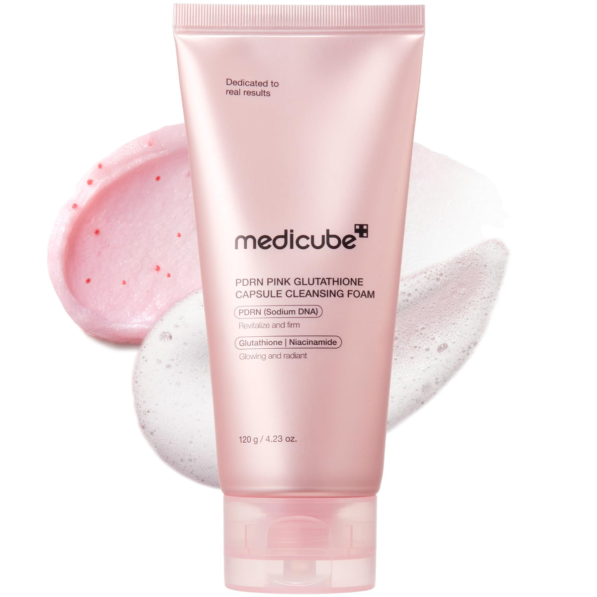 Limpiador facial en espuma con PDRN y glutatión 120 g MEDICUBE