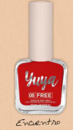 Pintauñas con ingredientes amigables, marca Yuya