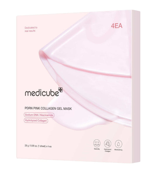 Mascarilla facial de gel PDRN Pink y colágeno 28 g MEDICUBE