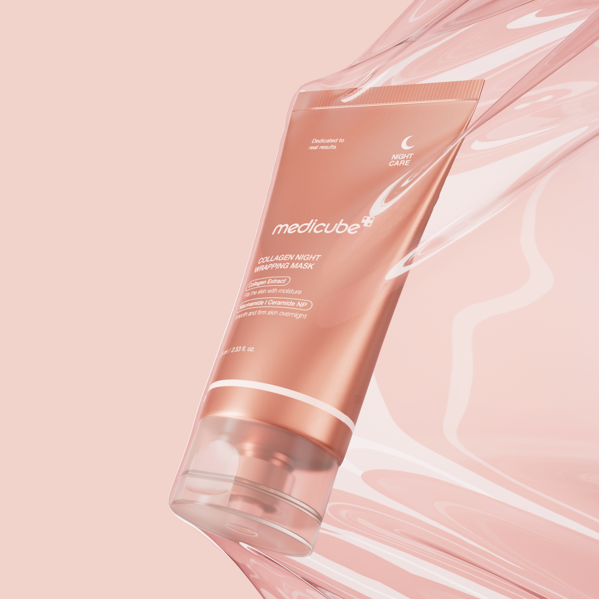 Mascarilla facial nocturna de colágeno 75 ml MEDICUBE