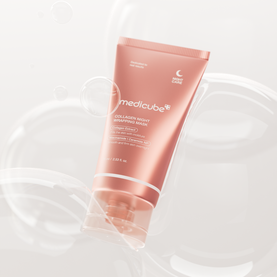 Mascarilla facial nocturna de colágeno 75 ml MEDICUBE