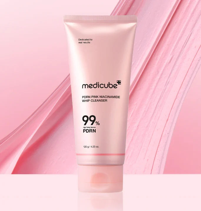 Limpiador facial en espuma PDRN Pink con niacinamida 120 g MEDICUBE