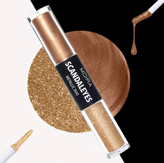 Sombra liquida DUO, colección metálica, marca MOIRA