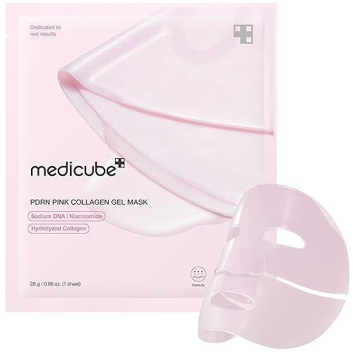 Mascarilla facial de gel PDRN Pink y colágeno 28 g MEDICUBE