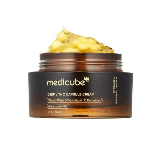 Crema facial con cápsulas de vitamina C 55 g MEDICUBE