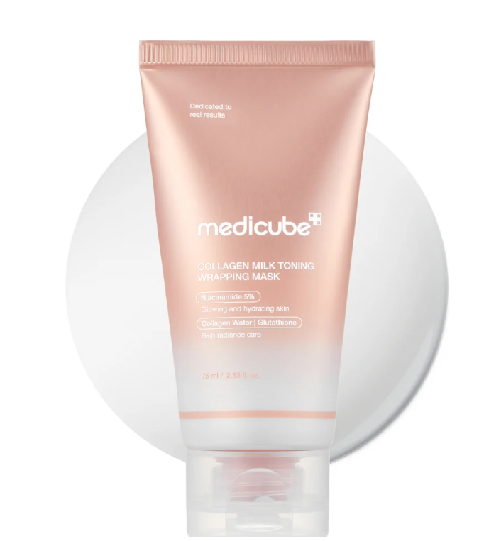 Mascarilla facial nocturna de colágeno y leche 75 ml MEDICUBE