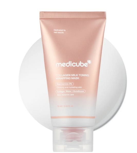 Mascarilla facial nocturna de colágeno y leche 75 ml MEDICUBE