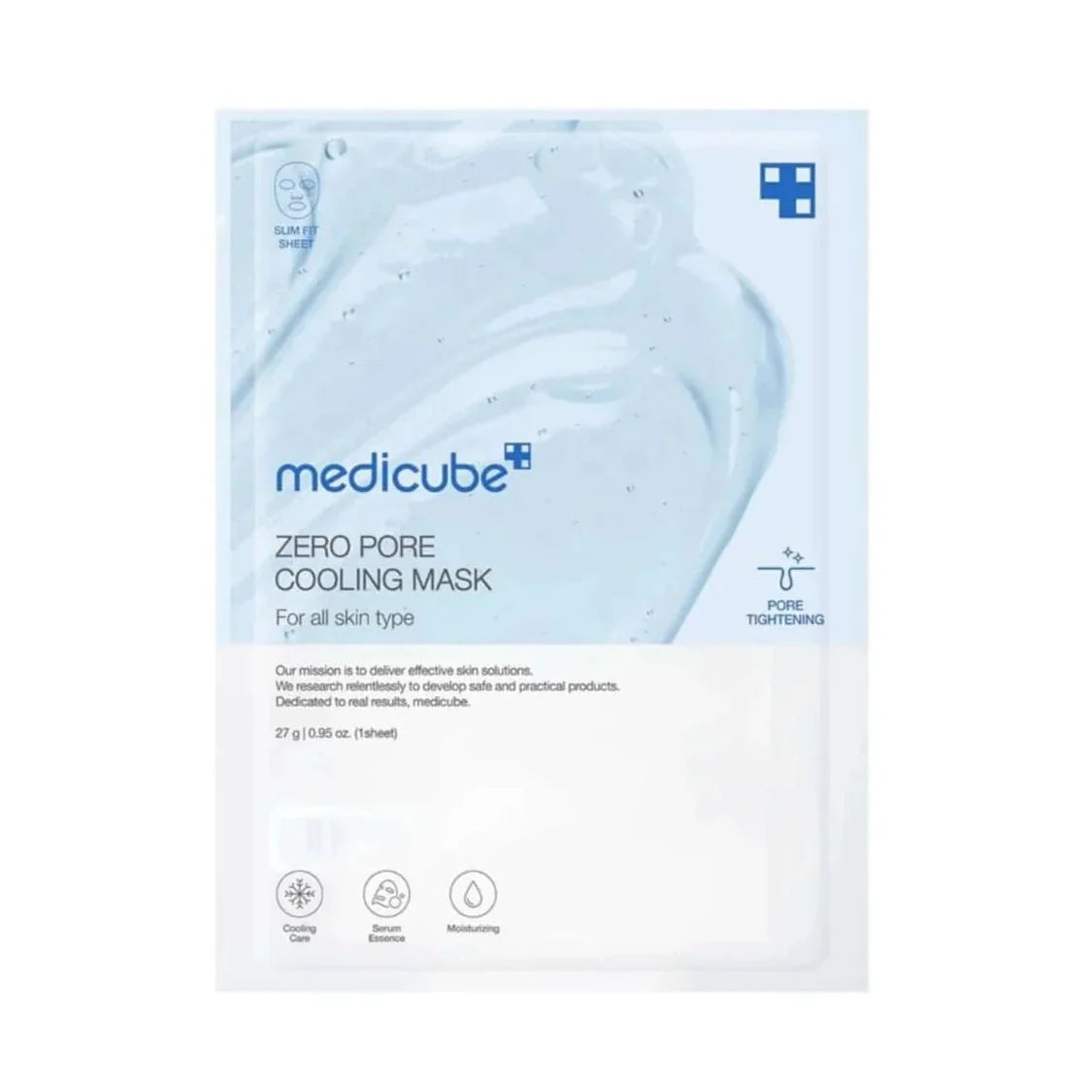 Mascarilla facial refrescante para poros 27 g MEDICUBE