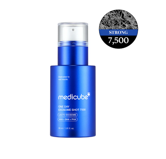 Suero facial One Day Exosome Shot 7500 para poros 30 ml MEDICUBE